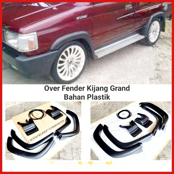Over Fender Kijang Super Kijang Grand Kijang Jantan Bahan Plastik ABS