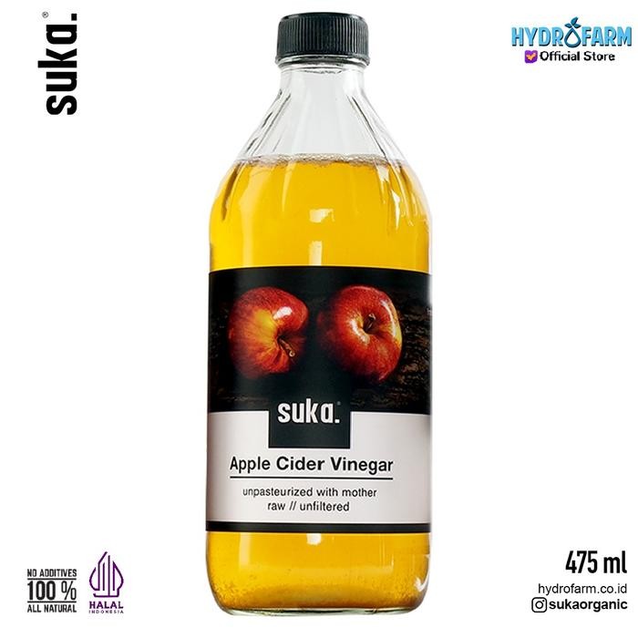 

Suka - Apple Cider Vinegar with Mother / Cuka Apel (475ml)