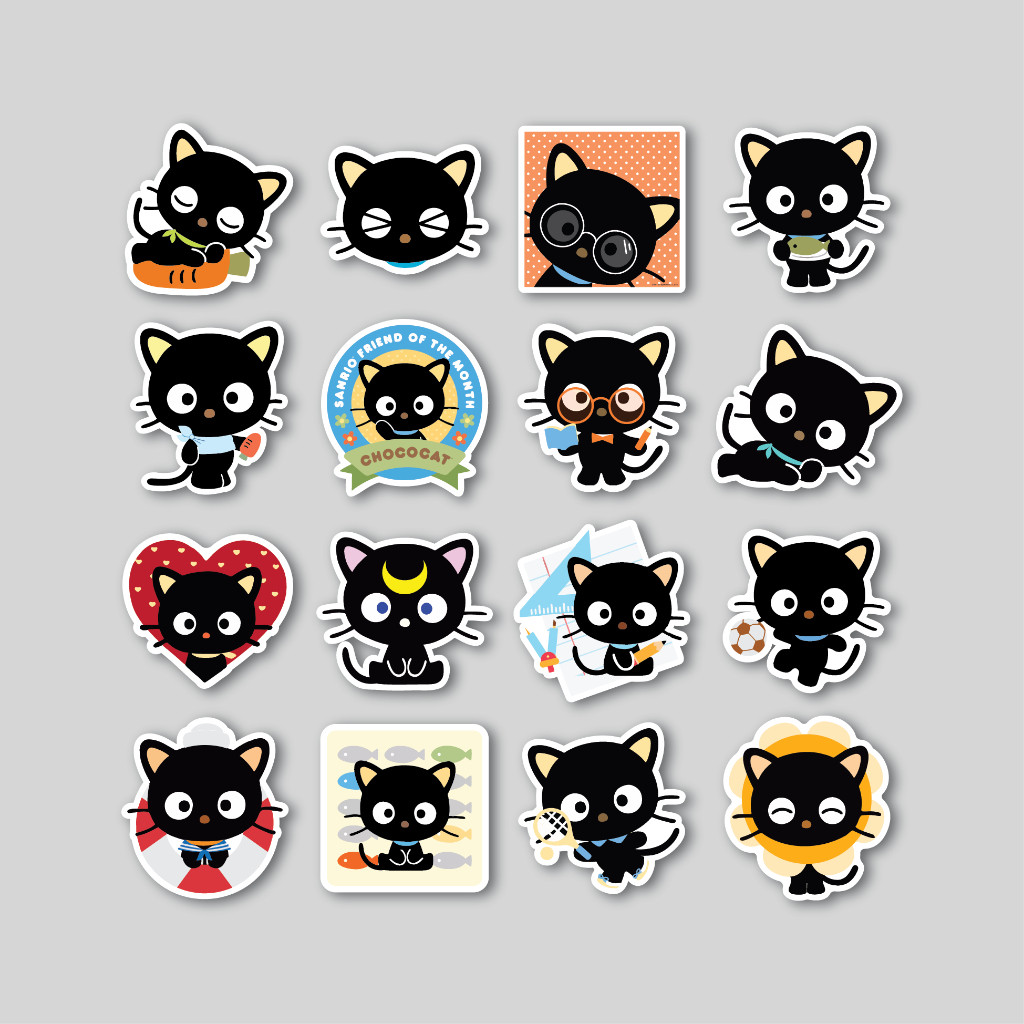 

Sticker Pack Chococat Sanrio | Sticker Tumblr | Stiker Laptop Koper Helm