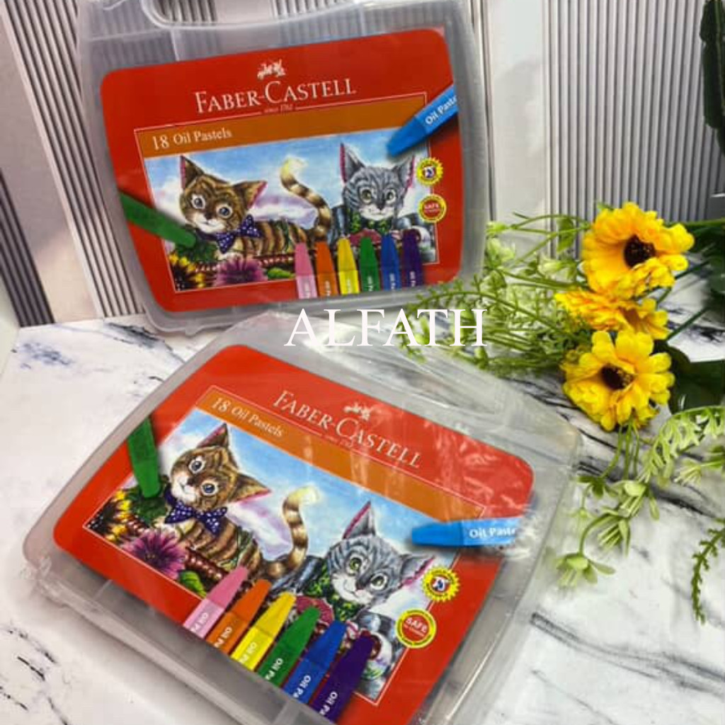 

Crayon Faber Castell 18 Warna / Hexagonal oil pastell 18 Faber Castell / crayon kualitas tinggi