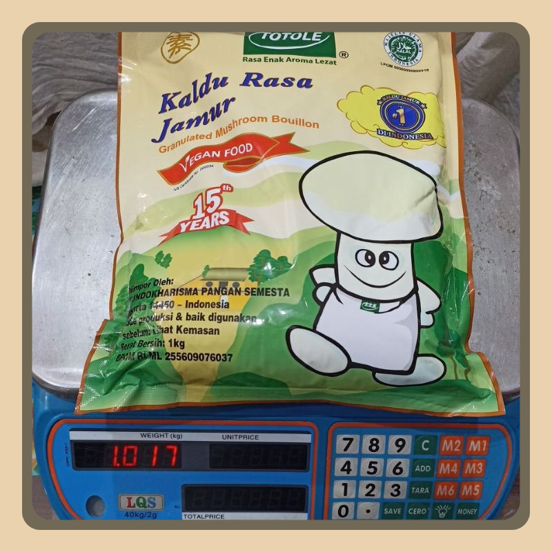 

Totole Kaldu Jamur 1kg