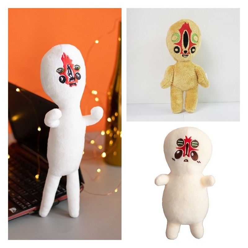 Newest 33cm Plush Toys SCP-173 Plush Doll Anime Monster Horror Cartoon Plushie Stuffed Doll SCP Plus