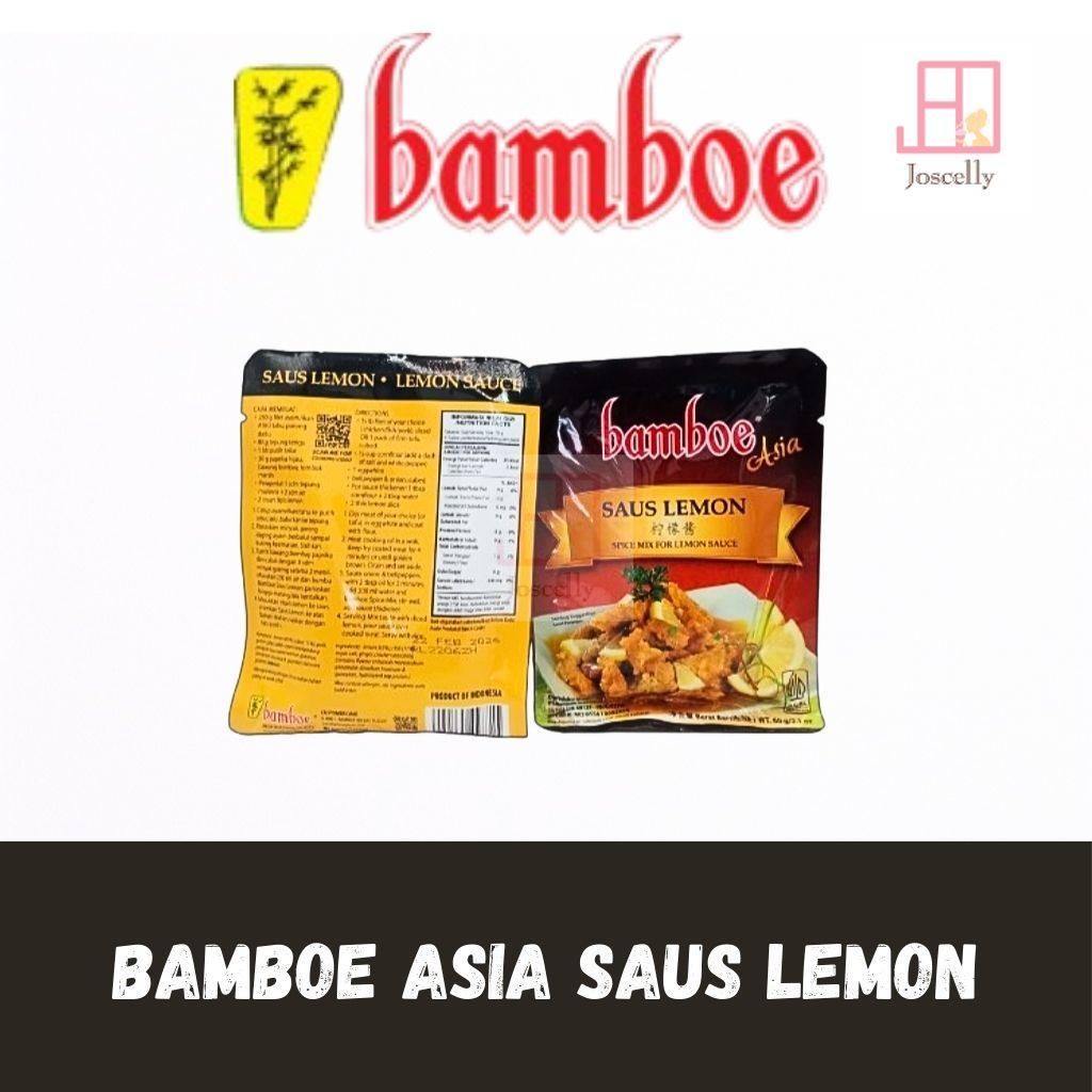 

JOSCELLY.ID BAMBOE Asia Bumbu Saus Lemon