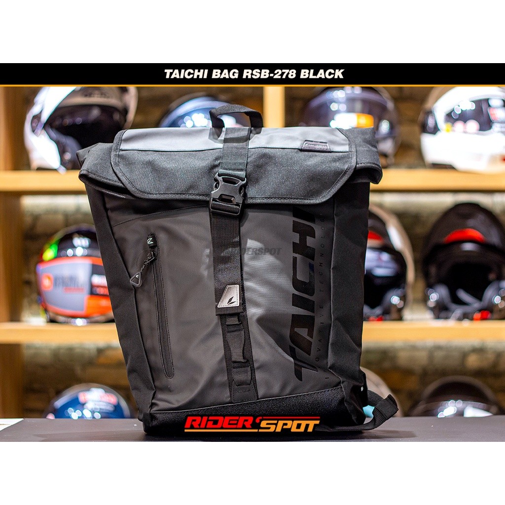 Tas Ransel RS Taichi Backpack RSB-278 Black Hitam Waterproof Original