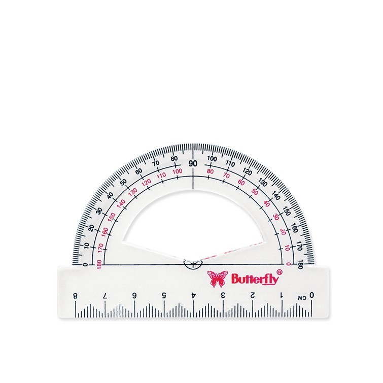 

Butterfly Busur Derajat 180/8 CM Kipas - Penggaris Busur 180 Derajat Diameter 8 cm Butterfly