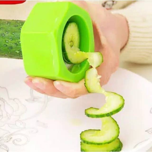 

Rautan spiral Pisau serutan sayur timun wortel