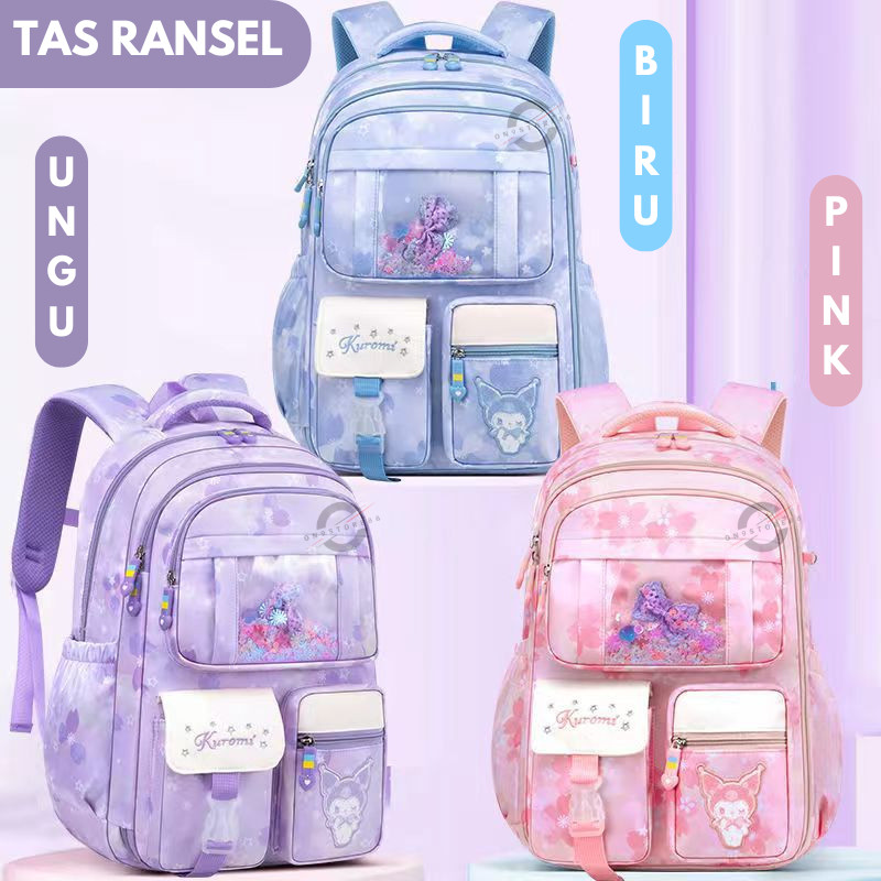 TAS SEKOLAH TAS RANSEL ANAK PEREMPUAN TAS SEKOLAH ANAK TAS SEKOLAH WANITA TAS SEKOLAH MODEL KULKAS