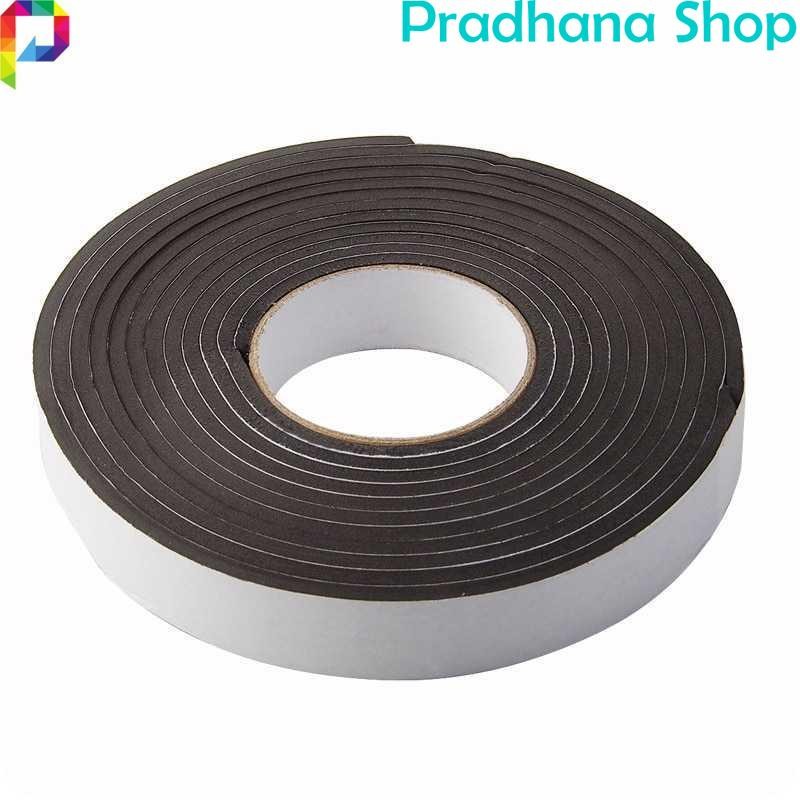 Busa Lis Strip Tutup Celah Bawah Pintu Jendela Door Noise Insulation Sealing Tape 5M x 3cm