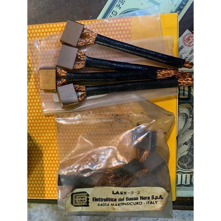 Starter brush set land rover series 2A