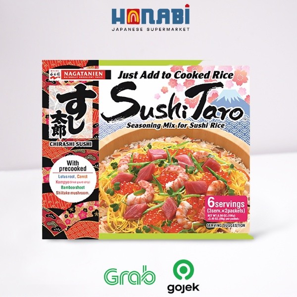 

Nagatanien Sushi Taro No Msg 198g - Bumbu Instant Sushi Made In Japan