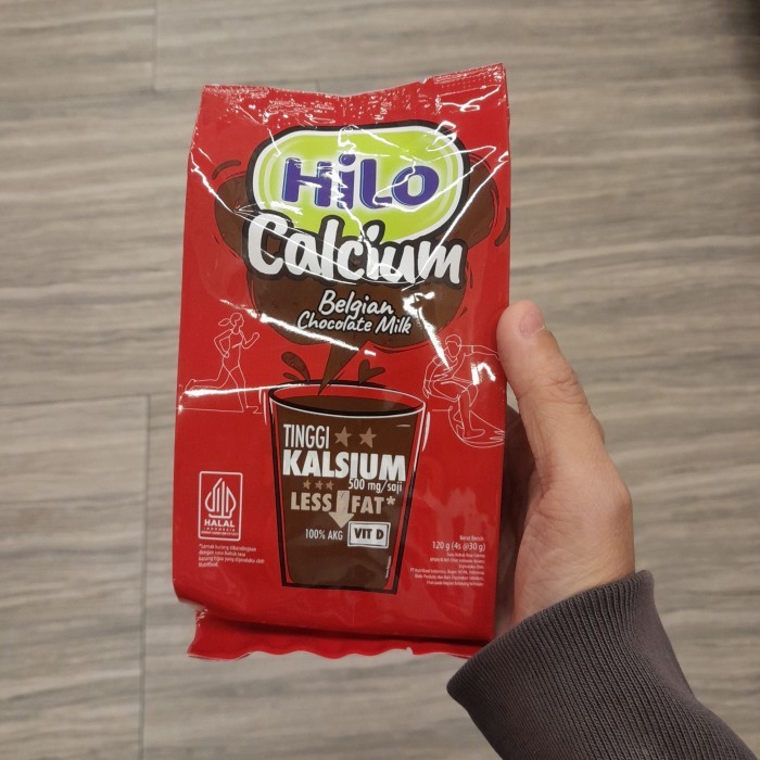 

Hilo Calcium Belgian Chocolate Milk Pouch (4s X 30gr) - Susu Tinggi Kalsium dan Protein