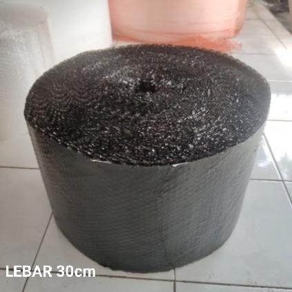 

BUBBLE WRAP LEBAR 30cm. Jual Meteran Harga Rp1.500 / meter - Hitam
