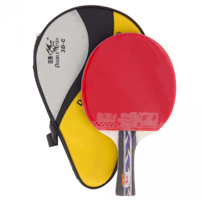 Bat Pingpong Tenis Meja DOUBLE FISH 3D ITTF CO