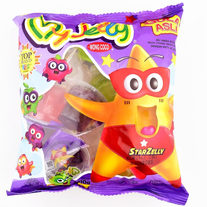 

Agar Agar Wong Coco My Jelly Isi 15 Cup X 14gr