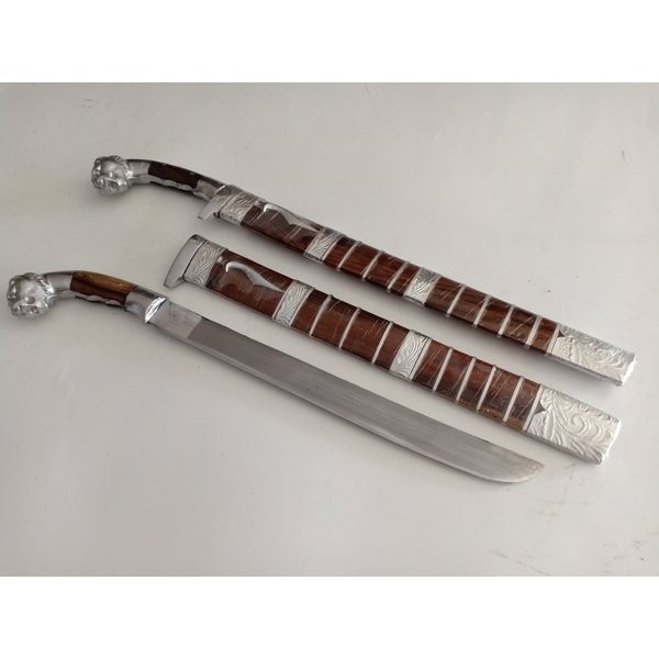 golok potong kayu golok serbaguna golok baja kualitas siap pakai 047