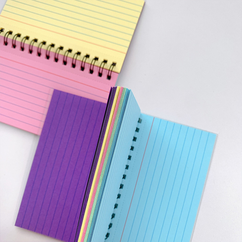 

1PC Horizontal Line Notebook Tearable Coil Book Cuaderno Journal Note Book Office Supplies Diary Libretas Stationery Notebooks