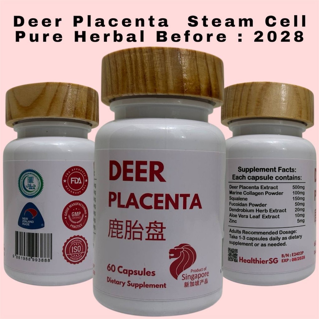 DEER PLACENTA NEW ZEALAND PLASENTA RUSA EIGHTH EDITION AUTHENTIC HEALTHIERSG ORI