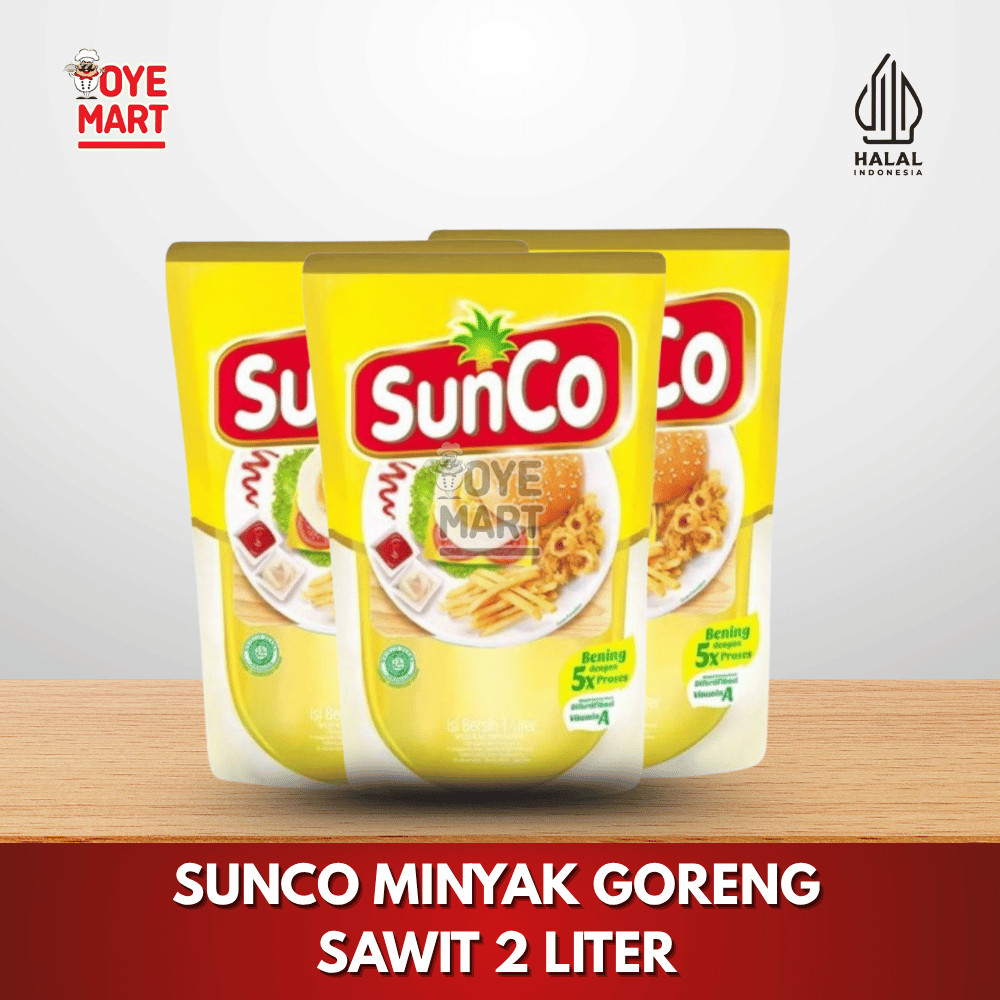 

SUNCO MINYAK GORENG SAWIT/REFILL 1 Liter 2 Liter