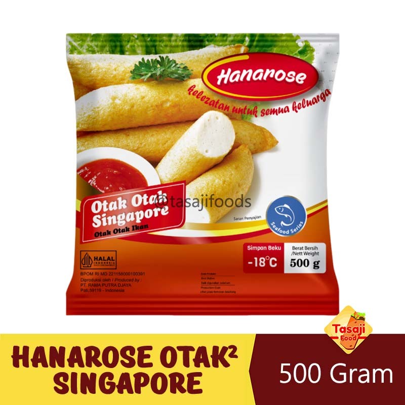 

Hanarose Otak Otak Singapore 500 Gram Olahan Ikan Frozen