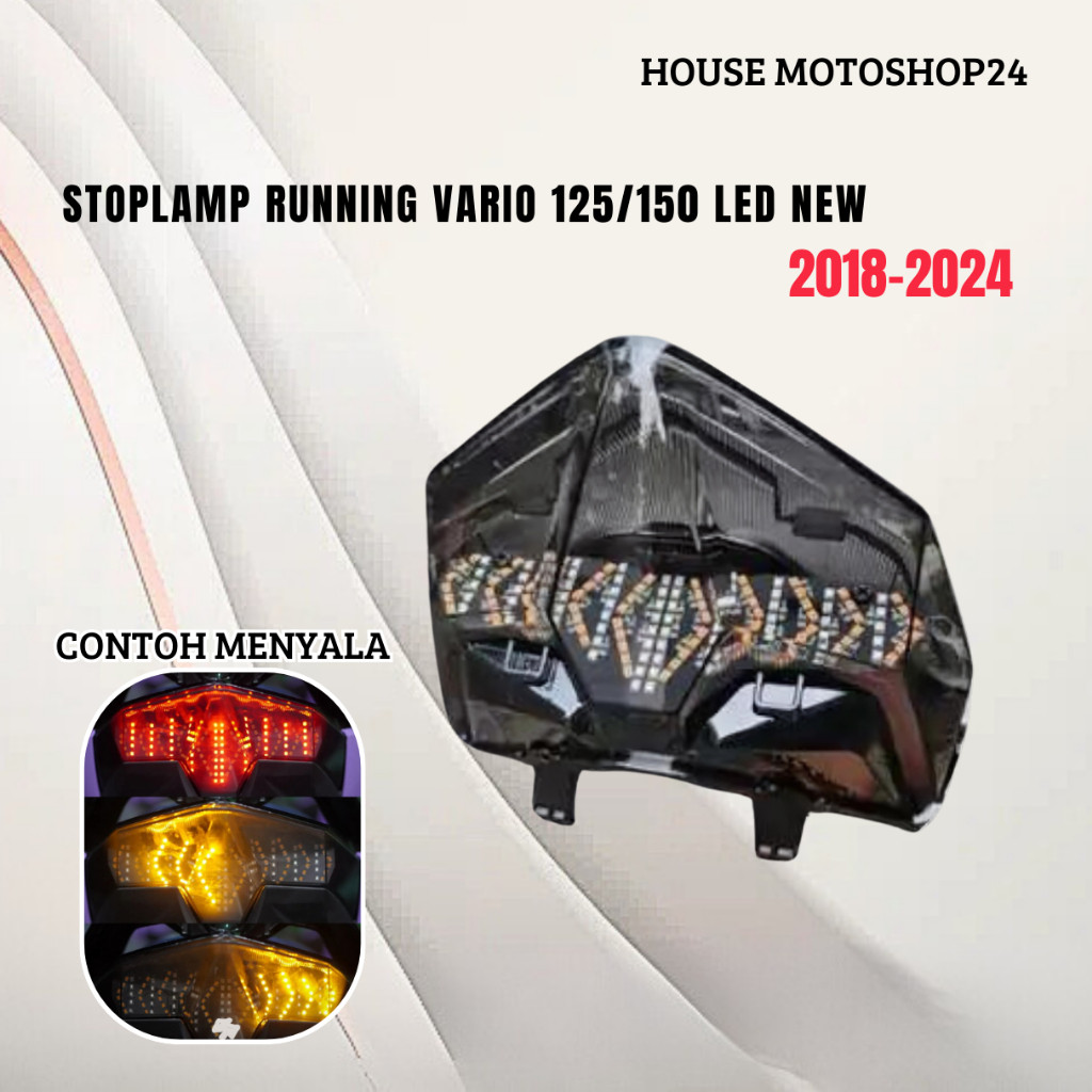COASTALL STOPLAMP RUNNING VARIO LAMPU BELAKANG VARIO 2023 STOPLAMP VARIO NEW STOPLAMP RUNING VARIO N