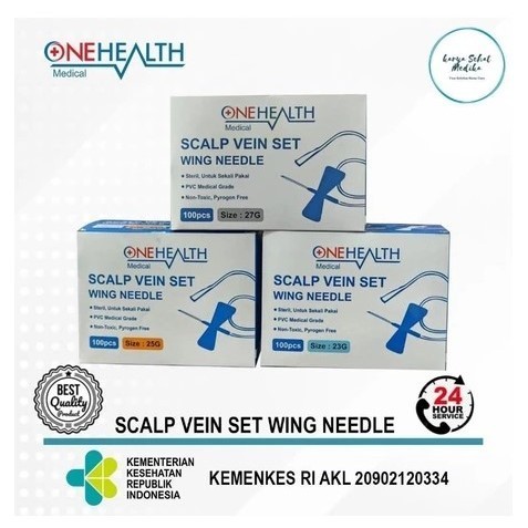 Wing Needle Onehealth  / Scalp Vein Set Pcs