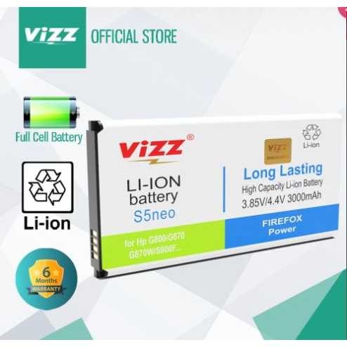 Vizz Battery Samsung S5 NEO Baterai Double Power Samsung S5 NEO