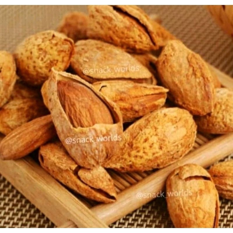 

Kacang Almond ROASTED ARAB Kacang Panggang 1000gr 1Kg Oleh Oleh Haji