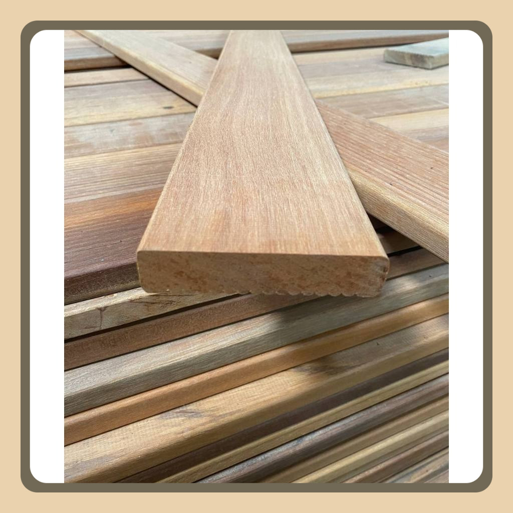 Decking Lantai Kayu Ulin Sulawesi- 9cm