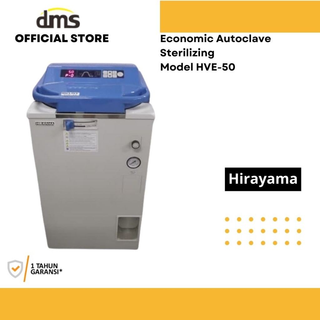 Economic Autoclave HVE-50 Hirayama