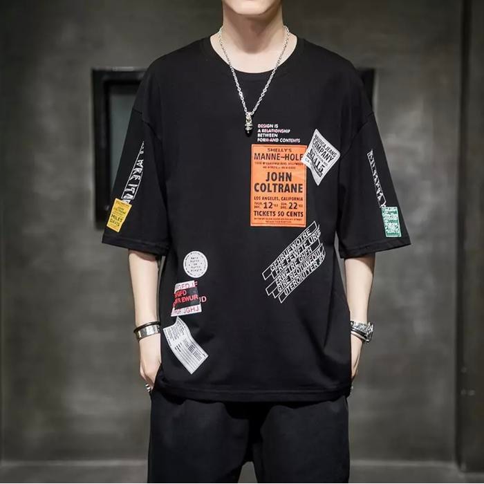 Kaos Baju Korea XXMAKE Brand New - Size L