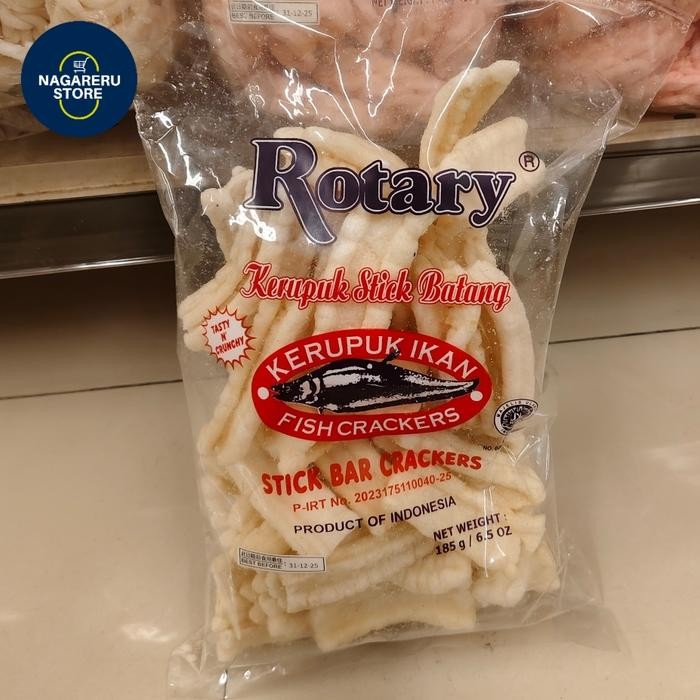 

Rotary kerupuk ikan stik batang (stick bar crackers) 185gr