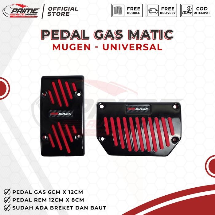 NORTH Pedal Mobil MATIC Pedal Gas MATIC Cover Pedal MATIC - MUGEN ISK301