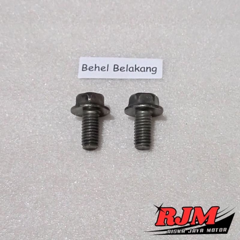 Baut Full Set Cover Bodi Body Behel Belakang Honda Supra Double XX / Supra V 100cc