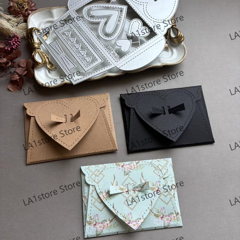 

Envelope Scrapbooking Die Cut Greeting Card Embossing Carbon Steel Mold Craft Metal Cutting Dies 2025 New Arrivals