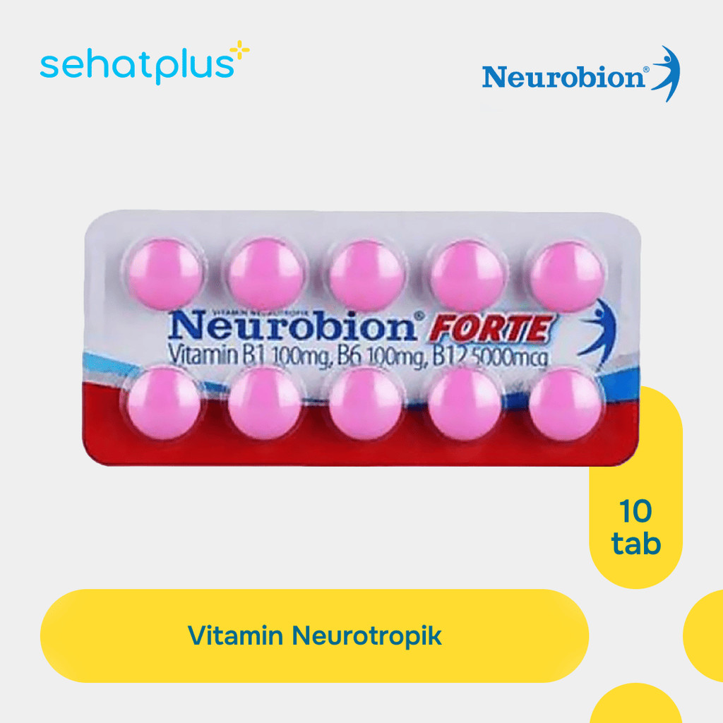 NEUROBION FORTE 5000 TABLET SALUT 1 STRIP @10 TABLET