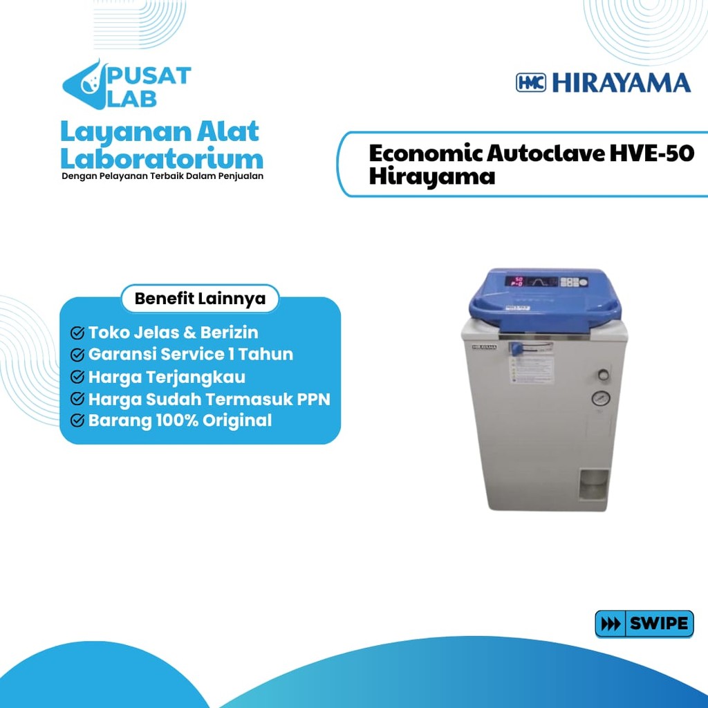 Economic Autoclave HVE-50 Hirayama