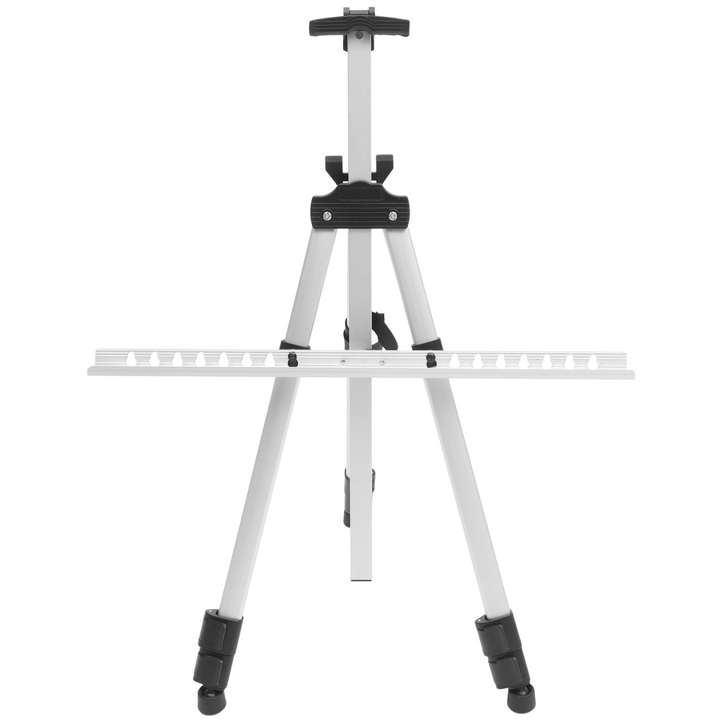 

Foldable Easel for Sign Display Poster White Dry Erase Board Stand Board Dry Erase School Office Class Party Metal Tripod