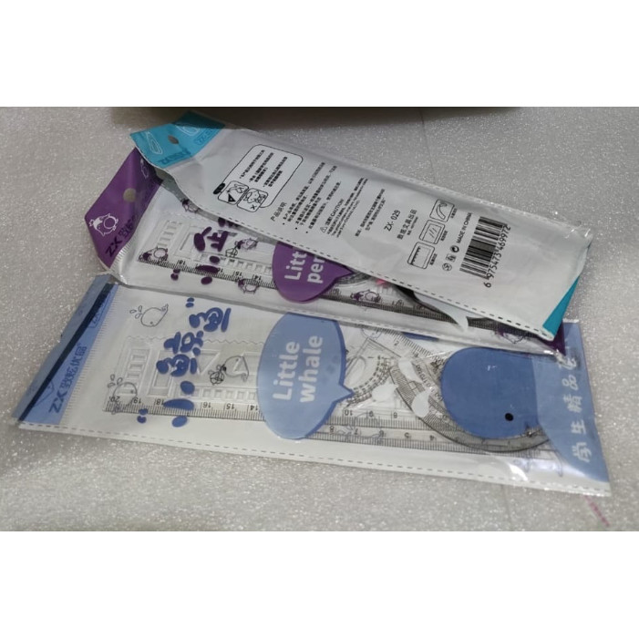 

GARISAN SET DUO DUO MIAU RULER SET 8197 // ZX GARISAN OPP ANIMAL ZX-029