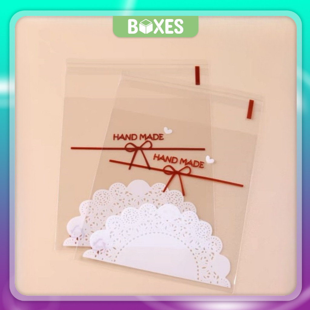 Plastik Cookies OPP Motif lucu / Plastik Kue Kering / Plastik Bening OPP / Plastik Biskuit I AE06 - 