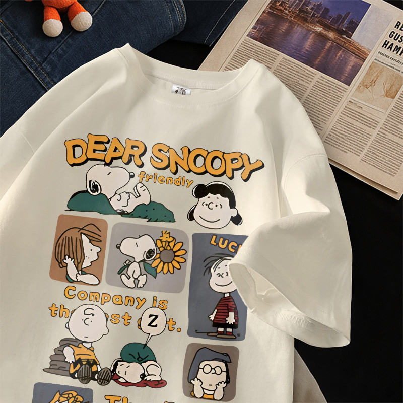 Kaos Oversize Wanita Ootd Baju Kaos Oversize Wanita Baju Kaos Oversize Snoopy Bahan 100% Cotton