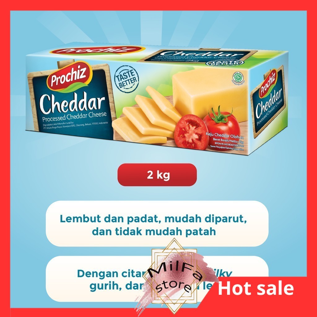 

MF997 PROCHIZ Cheddar 2kg