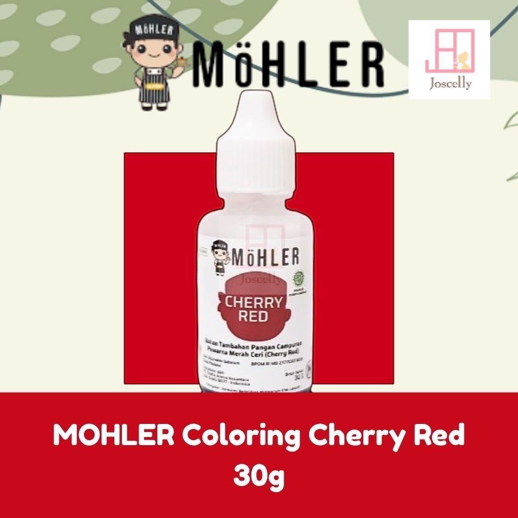 

JOSCELLY.ID MOHLER Coloring Cherry Red