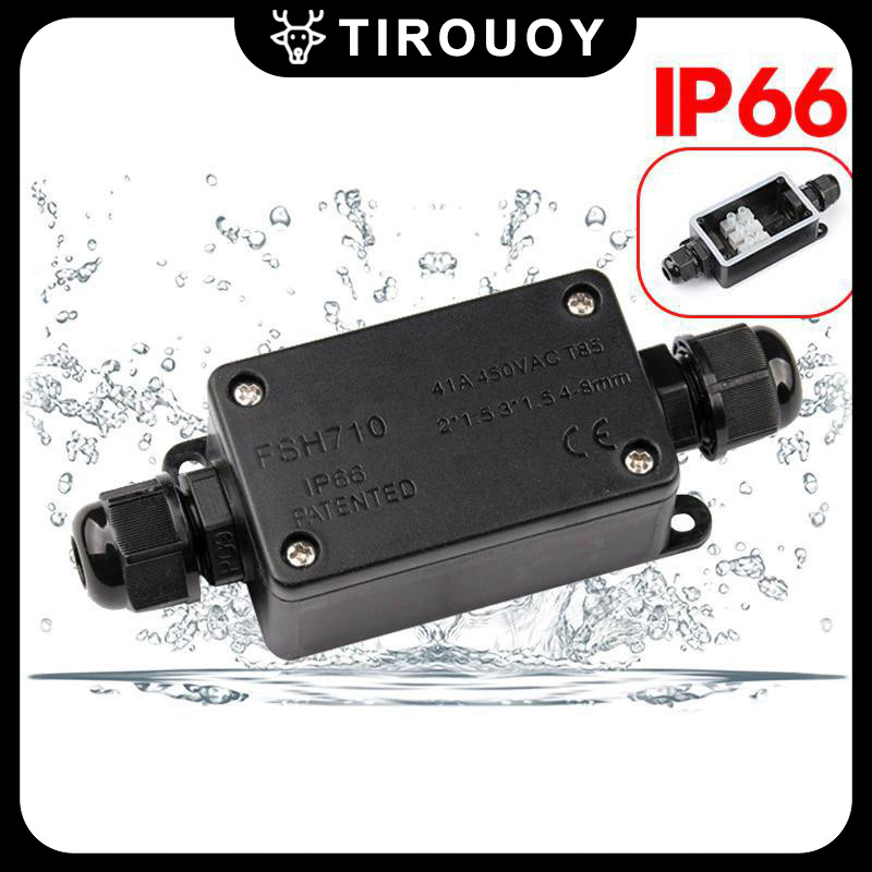 Konektor kabel kotak tahan air/ip66 anti air waterproof/junction box connector sambungan