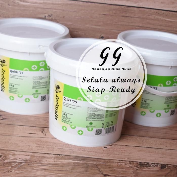 

Mumpung Murah Zeelandia Quick 75 Emulsifier 1 KG Pengemulsi SP Cake Stabilizer Kue - Spesifikasi