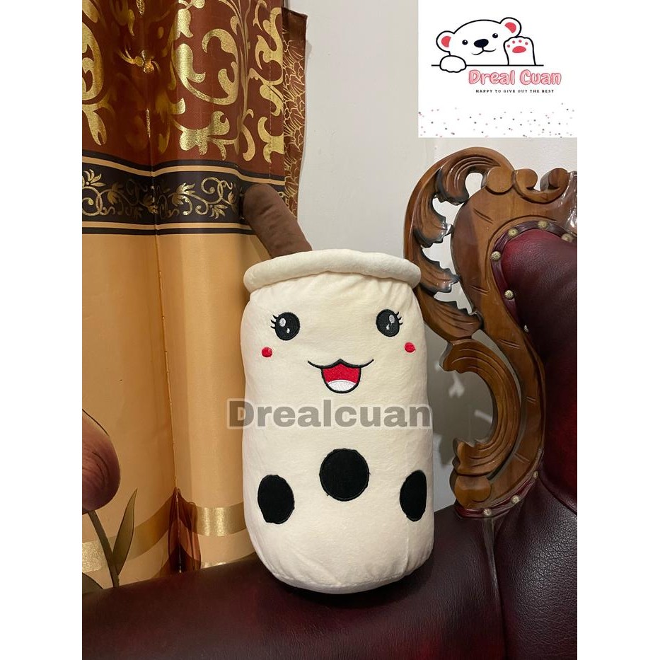 Boneka boba led nyala lampu besar jumbo import - Putih, Jumbo