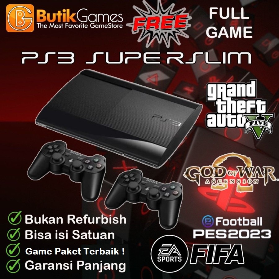 Sony PS3 Superslim Super Slim CFW OFW HFW 160GB 500GB Full Game