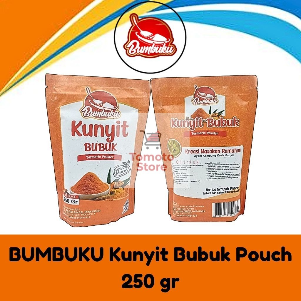 

✨ TOMOTOSTORE ✨ BUMBUKU Kunyit Bubuk Pouch 250 gr
