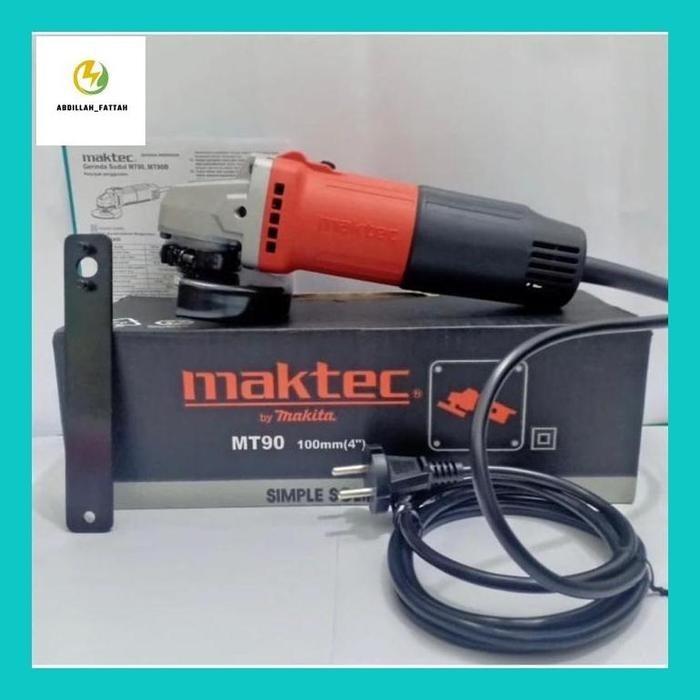 Abdi** Gerinda Maktec Mt90 Gerinda Tangan Listrik Mesin Potong Besi