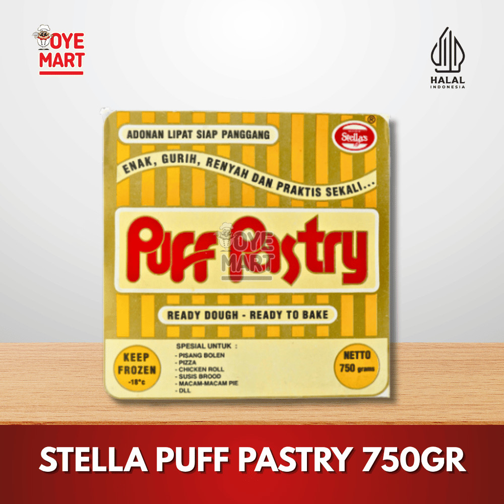 

STELLA PUFF PASTRY 750GR / FROZEN FOOD