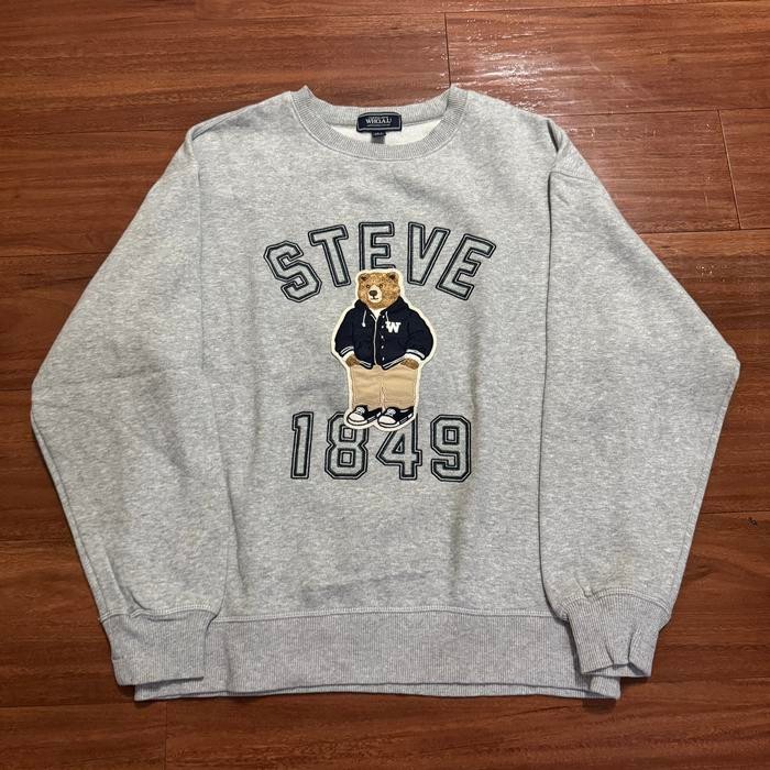 Sweater Crewneck WHO AU Steve Abu Muda - Size S